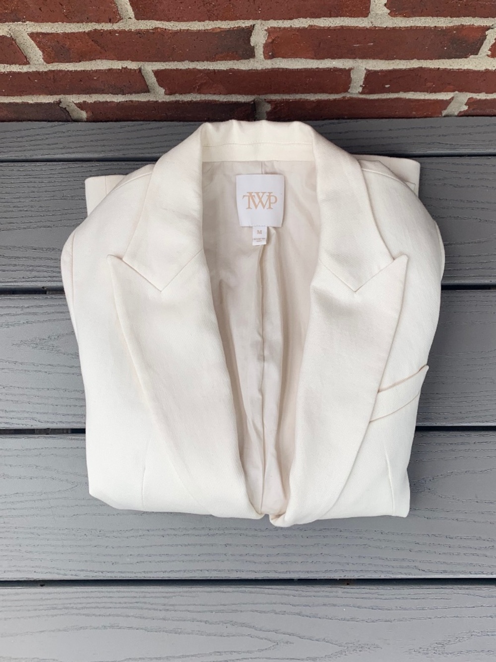 TWP The Husband Two-Button Blazer